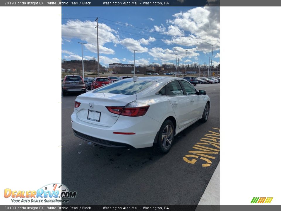 2019 Honda Insight EX White Orchid Pearl / Black Photo #5