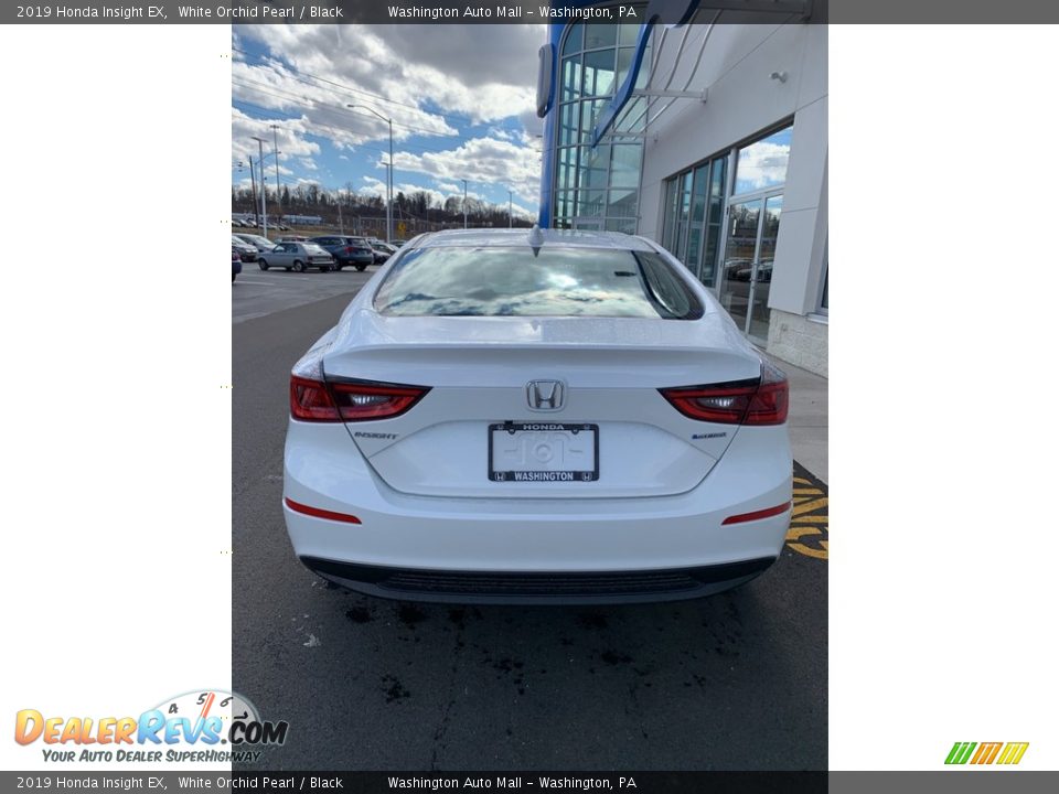 2019 Honda Insight EX White Orchid Pearl / Black Photo #6