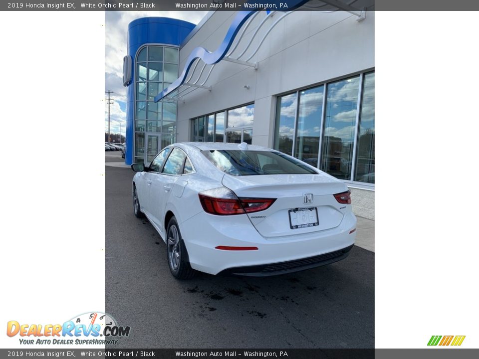 2019 Honda Insight EX White Orchid Pearl / Black Photo #7