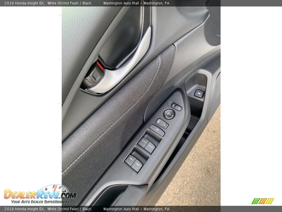 2019 Honda Insight EX White Orchid Pearl / Black Photo #9