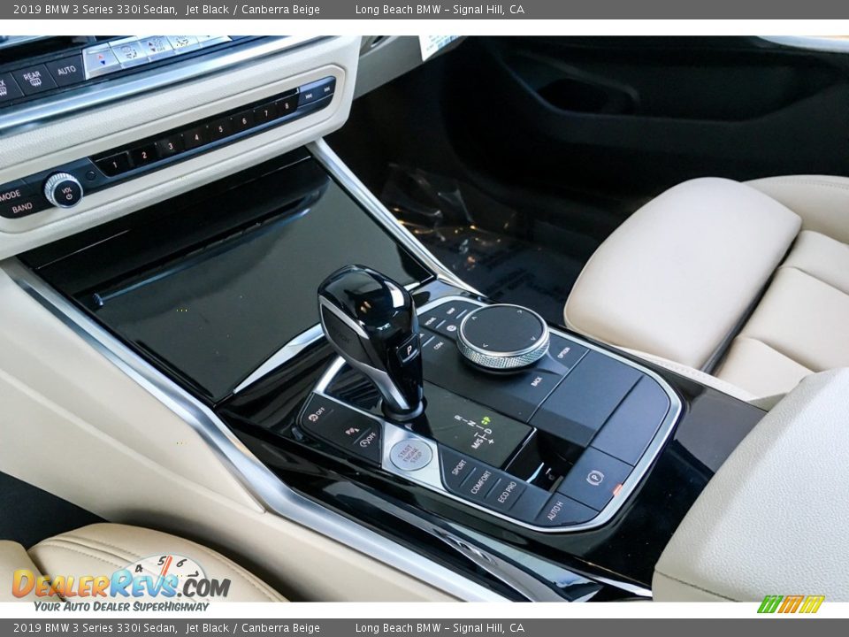 2019 BMW 3 Series 330i Sedan Jet Black / Canberra Beige Photo #7