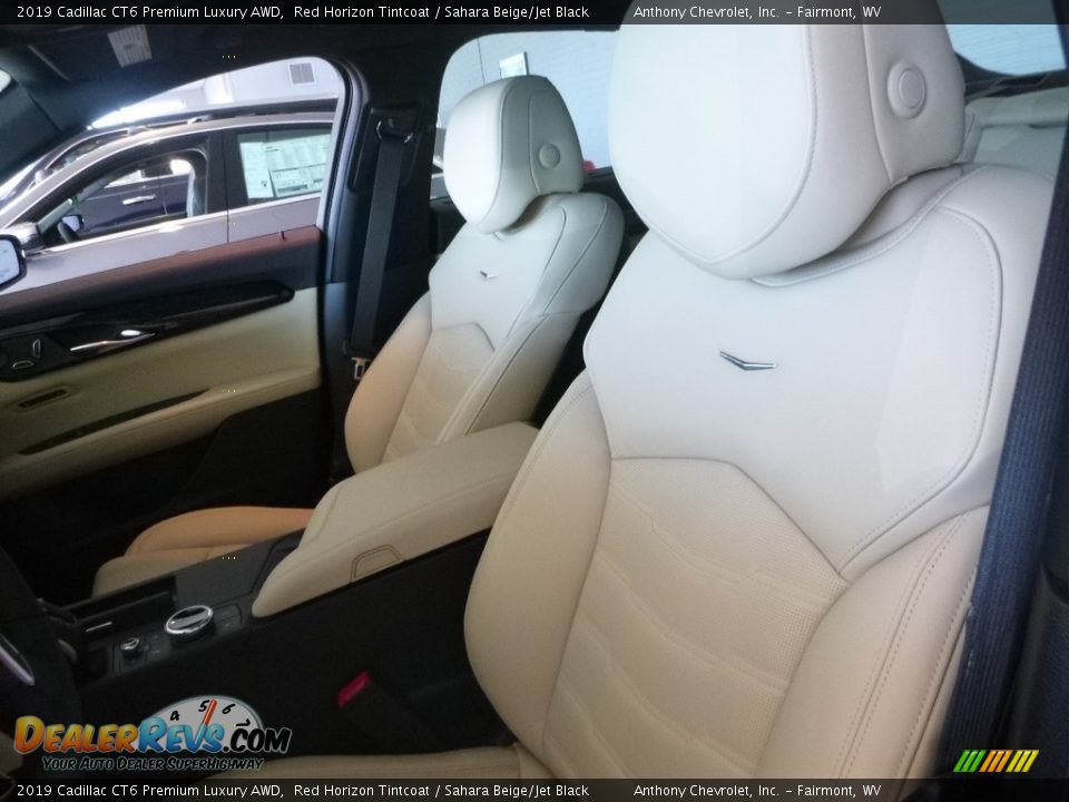 2019 Cadillac CT6 Premium Luxury AWD Red Horizon Tintcoat / Sahara Beige/Jet Black Photo #13