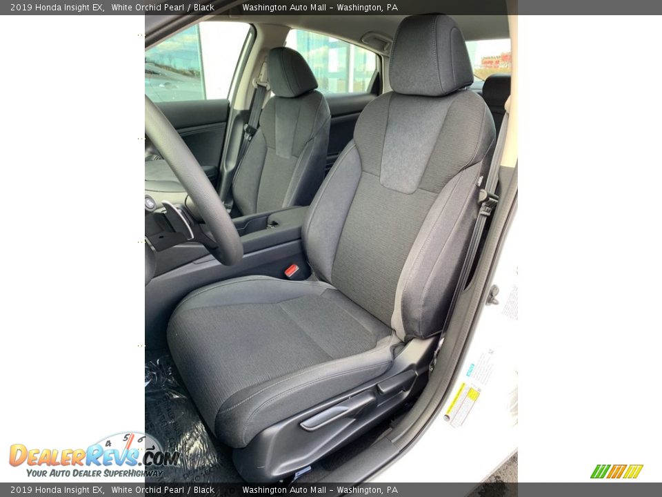 2019 Honda Insight EX White Orchid Pearl / Black Photo #12