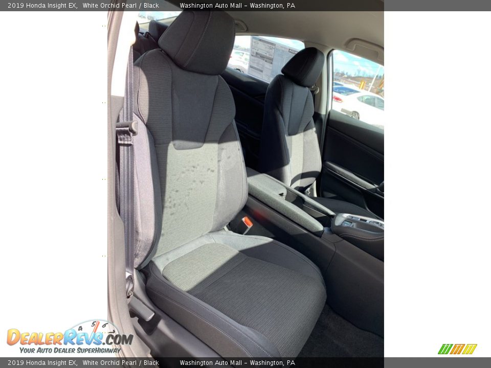 2019 Honda Insight EX White Orchid Pearl / Black Photo #28