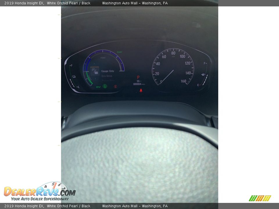 2019 Honda Insight EX White Orchid Pearl / Black Photo #33