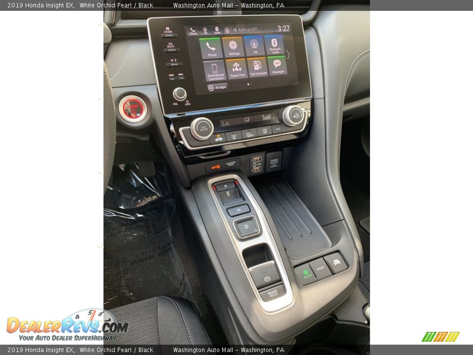 2019 Honda Insight EX White Orchid Pearl / Black Photo #34