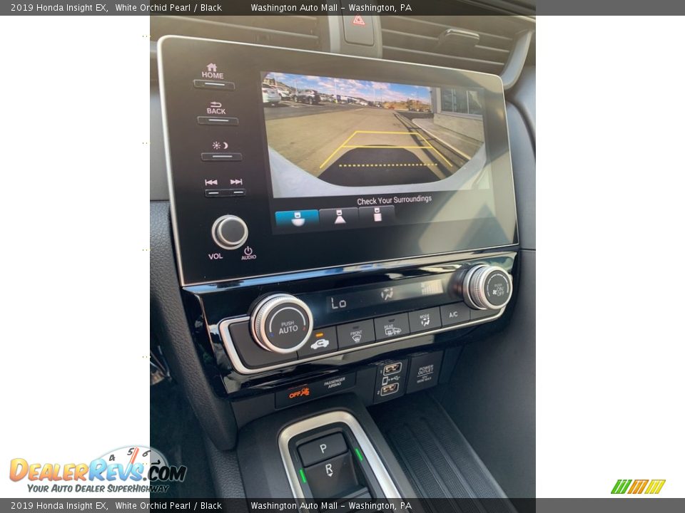 2019 Honda Insight EX White Orchid Pearl / Black Photo #35