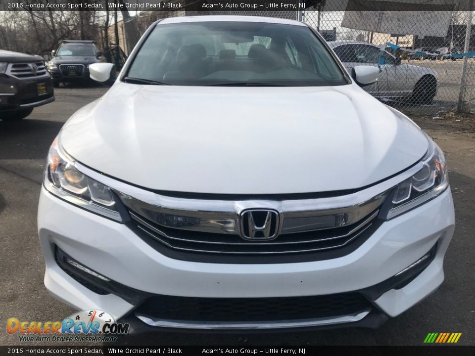 2016 Honda Accord Sport Sedan White Orchid Pearl / Black Photo #2