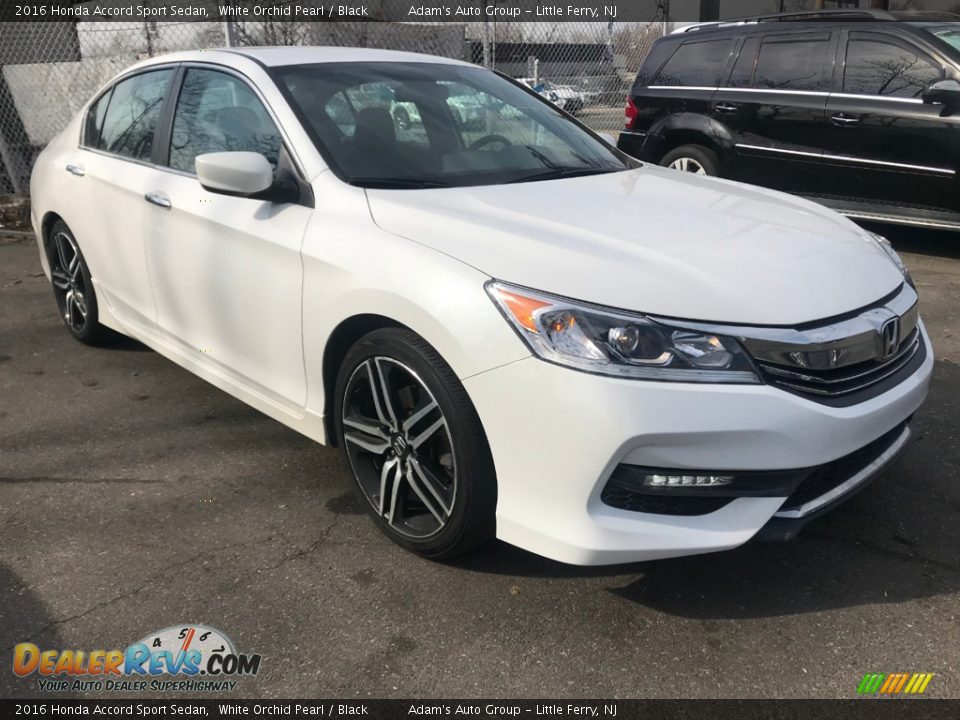 2016 Honda Accord Sport Sedan White Orchid Pearl / Black Photo #3