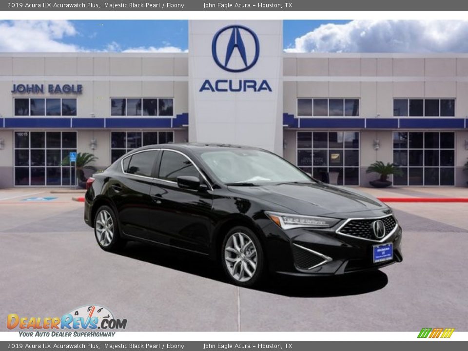 2019 Acura ILX Acurawatch Plus Majestic Black Pearl / Ebony Photo #1