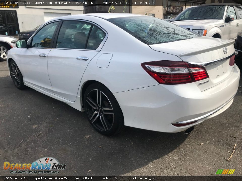2016 Honda Accord Sport Sedan White Orchid Pearl / Black Photo #6
