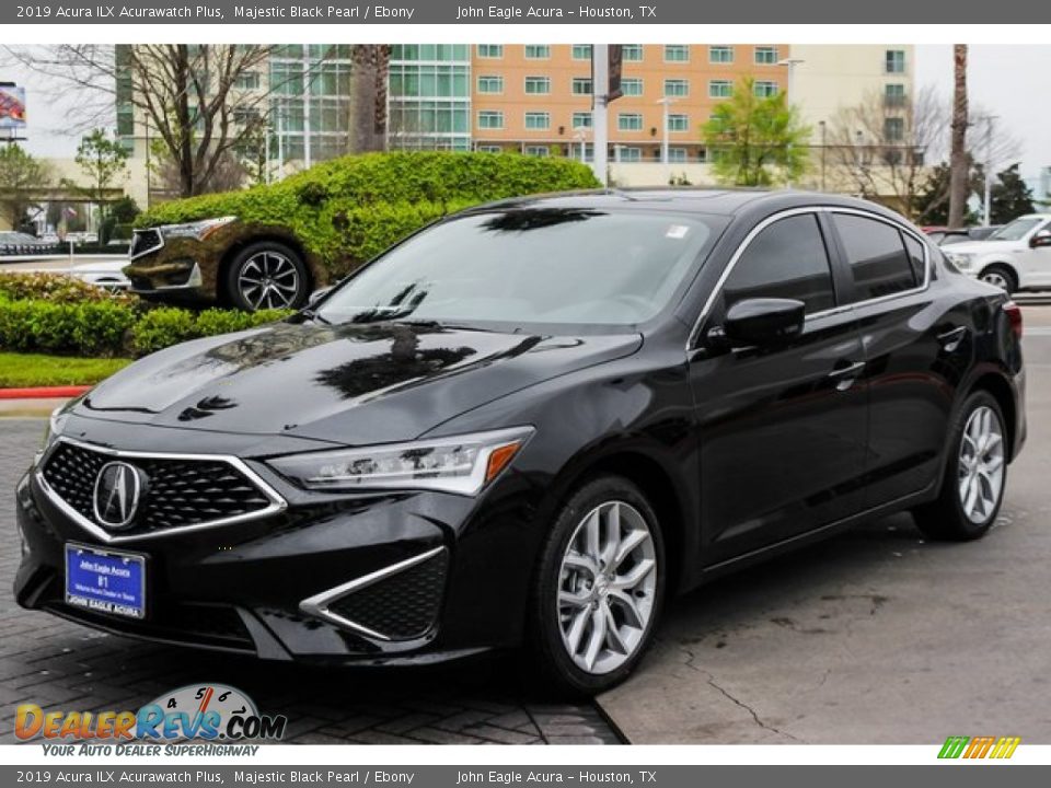 2019 Acura ILX Acurawatch Plus Majestic Black Pearl / Ebony Photo #3