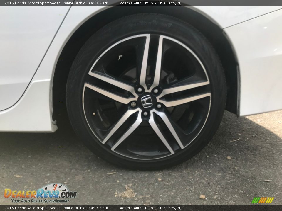 2016 Honda Accord Sport Sedan White Orchid Pearl / Black Photo #7