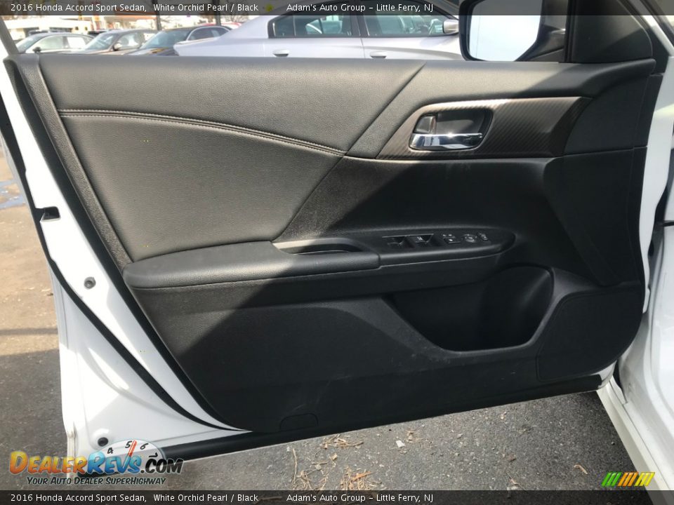 2016 Honda Accord Sport Sedan White Orchid Pearl / Black Photo #8