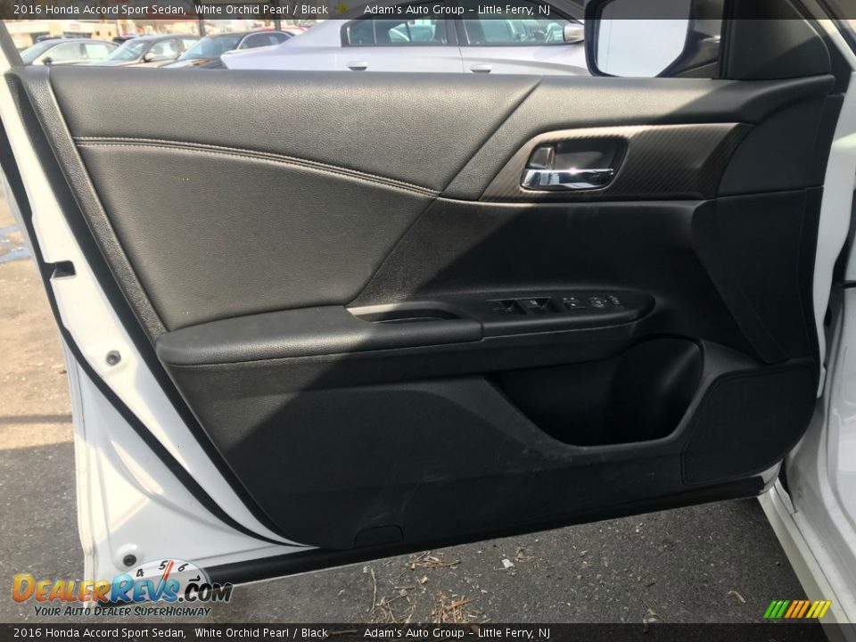 2016 Honda Accord Sport Sedan White Orchid Pearl / Black Photo #9