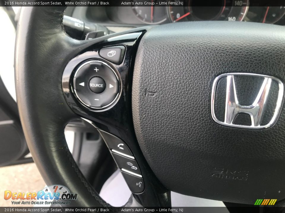 2016 Honda Accord Sport Sedan White Orchid Pearl / Black Photo #15