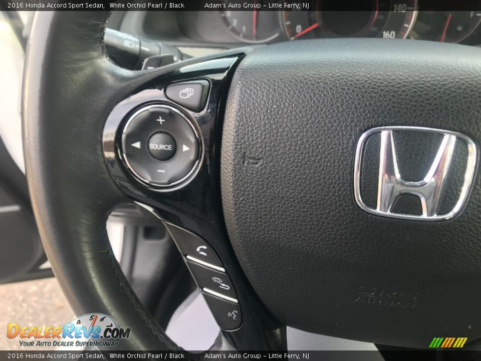 2016 Honda Accord Sport Sedan White Orchid Pearl / Black Photo #16