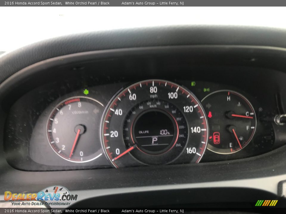 2016 Honda Accord Sport Sedan White Orchid Pearl / Black Photo #17