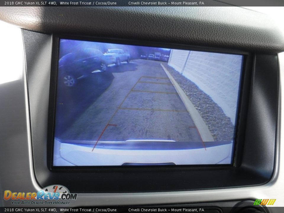 2018 GMC Yukon XL SLT 4WD White Frost Tricoat / Cocoa/Dune Photo #22