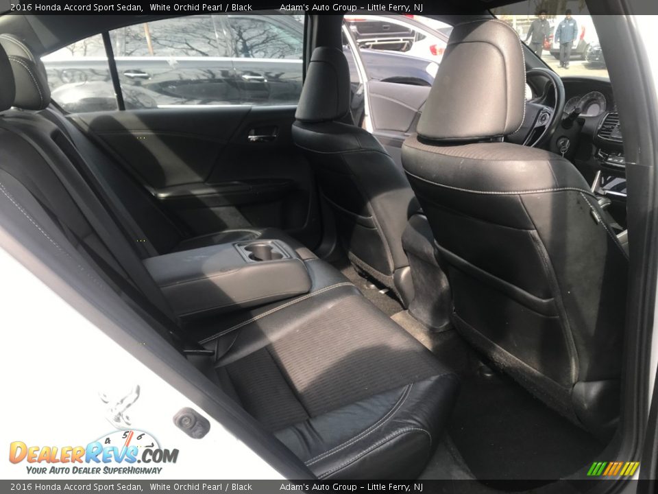 2016 Honda Accord Sport Sedan White Orchid Pearl / Black Photo #22