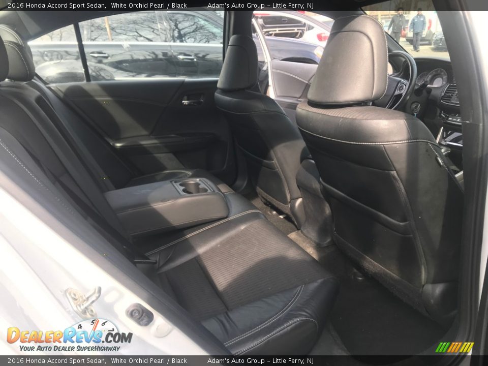 2016 Honda Accord Sport Sedan White Orchid Pearl / Black Photo #23