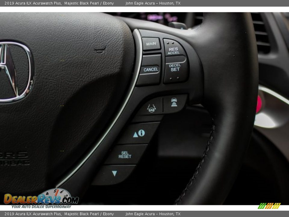 2019 Acura ILX Acurawatch Plus Majestic Black Pearl / Ebony Photo #36