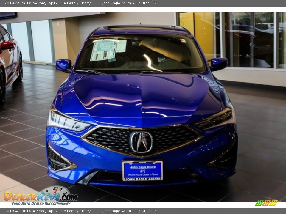 2019 Acura ILX A-Spec Apex Blue Pearl / Ebony Photo #2