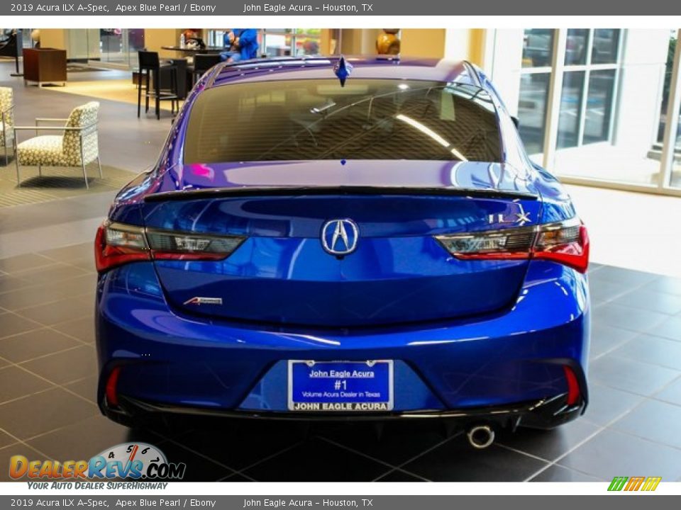 2019 Acura ILX A-Spec Apex Blue Pearl / Ebony Photo #6