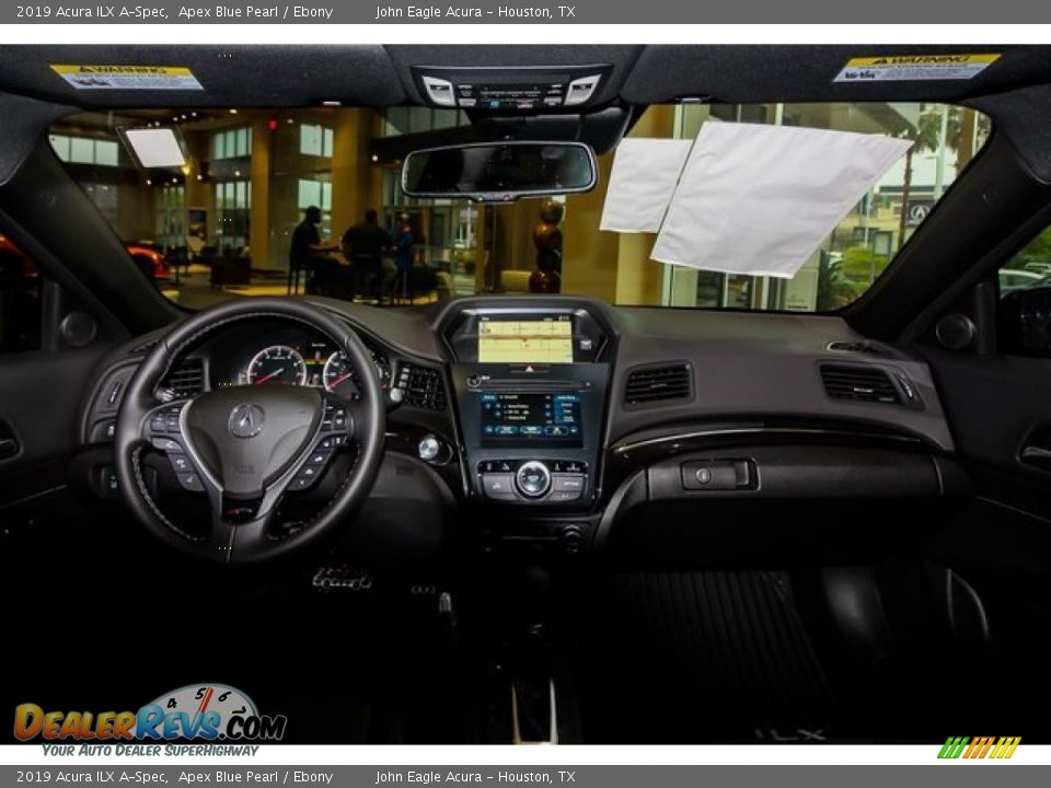 2019 Acura ILX A-Spec Apex Blue Pearl / Ebony Photo #9