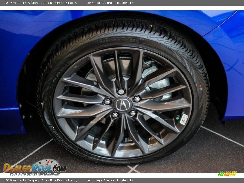 2019 Acura ILX A-Spec Apex Blue Pearl / Ebony Photo #11