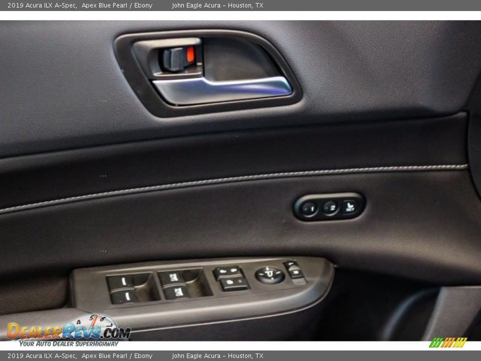 2019 Acura ILX A-Spec Apex Blue Pearl / Ebony Photo #12