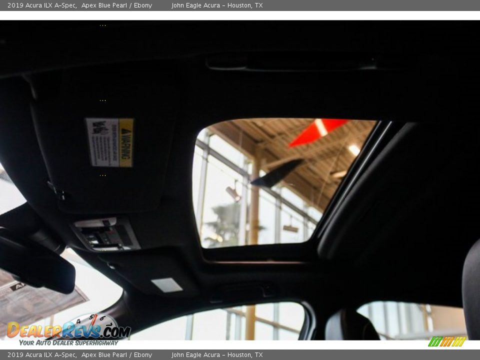 2019 Acura ILX A-Spec Apex Blue Pearl / Ebony Photo #14