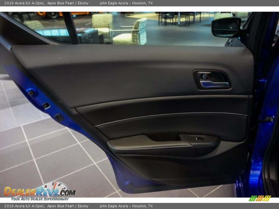 2019 Acura ILX A-Spec Apex Blue Pearl / Ebony Photo #16