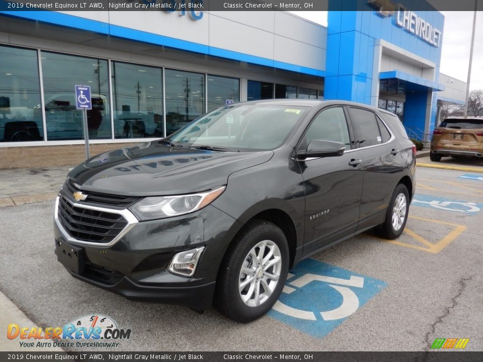 2019 Chevrolet Equinox LT AWD Nightfall Gray Metallic / Jet Black Photo #1