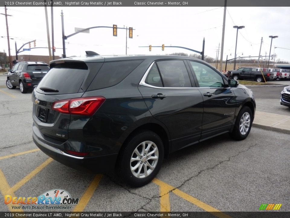 2019 Chevrolet Equinox LT AWD Nightfall Gray Metallic / Jet Black Photo #4