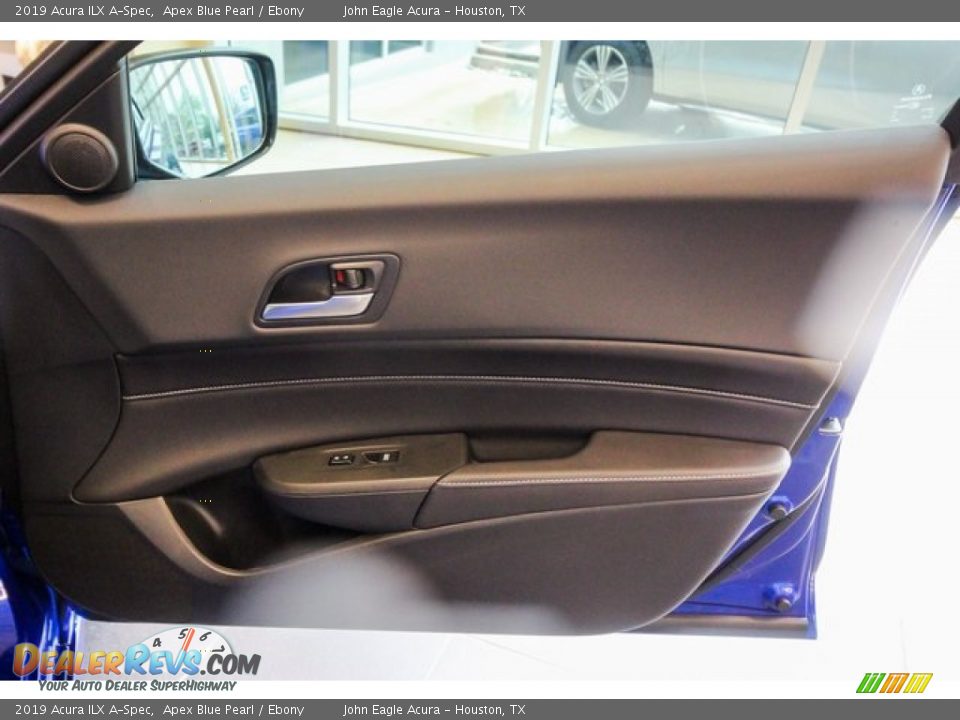 2019 Acura ILX A-Spec Apex Blue Pearl / Ebony Photo #21