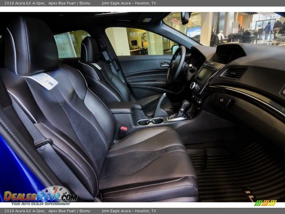 2019 Acura ILX A-Spec Apex Blue Pearl / Ebony Photo #22