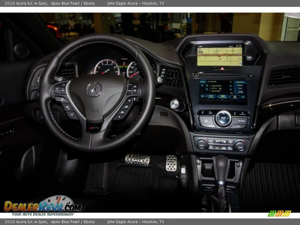 2019 Acura ILX A-Spec Apex Blue Pearl / Ebony Photo #24