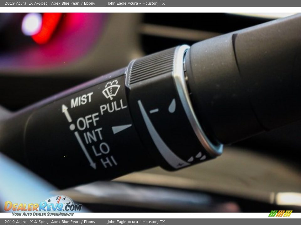 2019 Acura ILX A-Spec Apex Blue Pearl / Ebony Photo #34