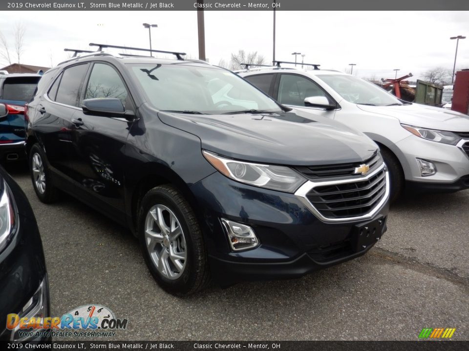 2019 Chevrolet Equinox LT Storm Blue Metallic / Jet Black Photo #3