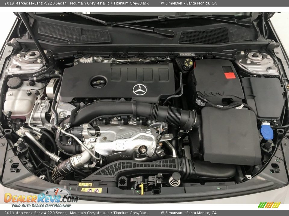 2019 Mercedes-Benz A 220 Sedan 2.0 Liter Turbocharged DOHC 16-Valve VVT 4 Cylinder Engine Photo #8