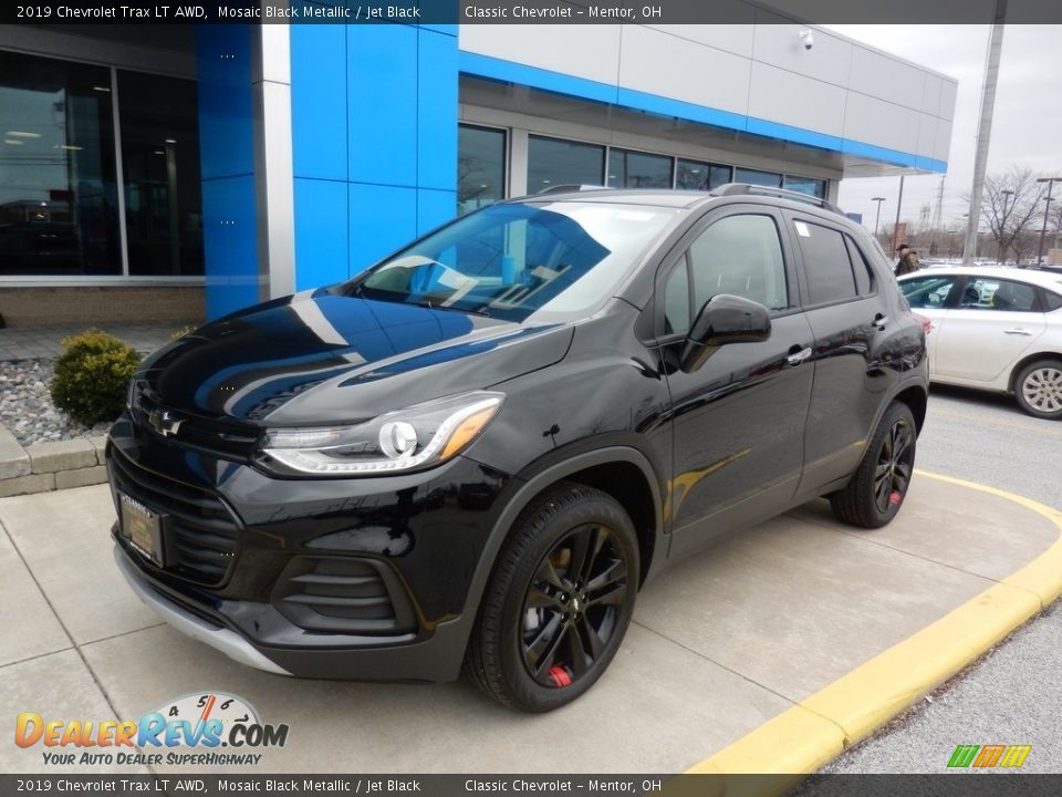 2019 Chevrolet Trax LT AWD Mosaic Black Metallic / Jet Black Photo #1