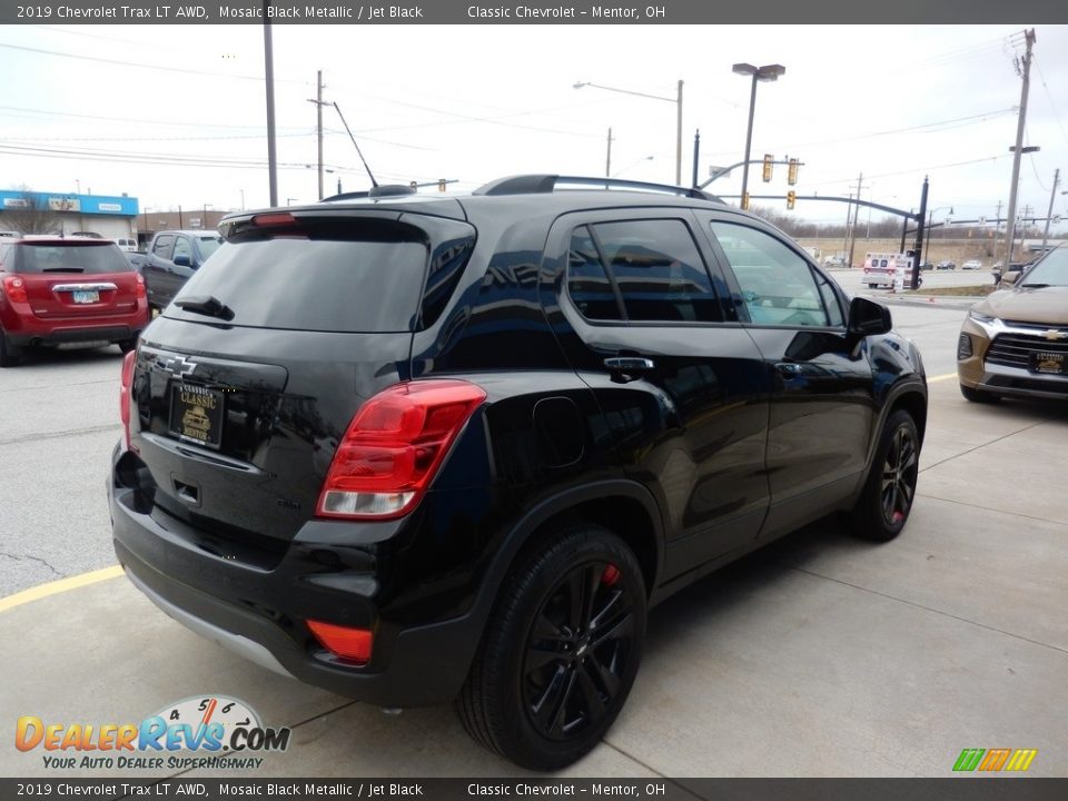 2019 Chevrolet Trax LT AWD Mosaic Black Metallic / Jet Black Photo #4