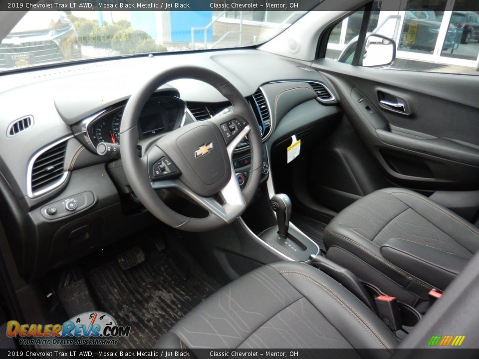 2019 Chevrolet Trax LT AWD Mosaic Black Metallic / Jet Black Photo #6