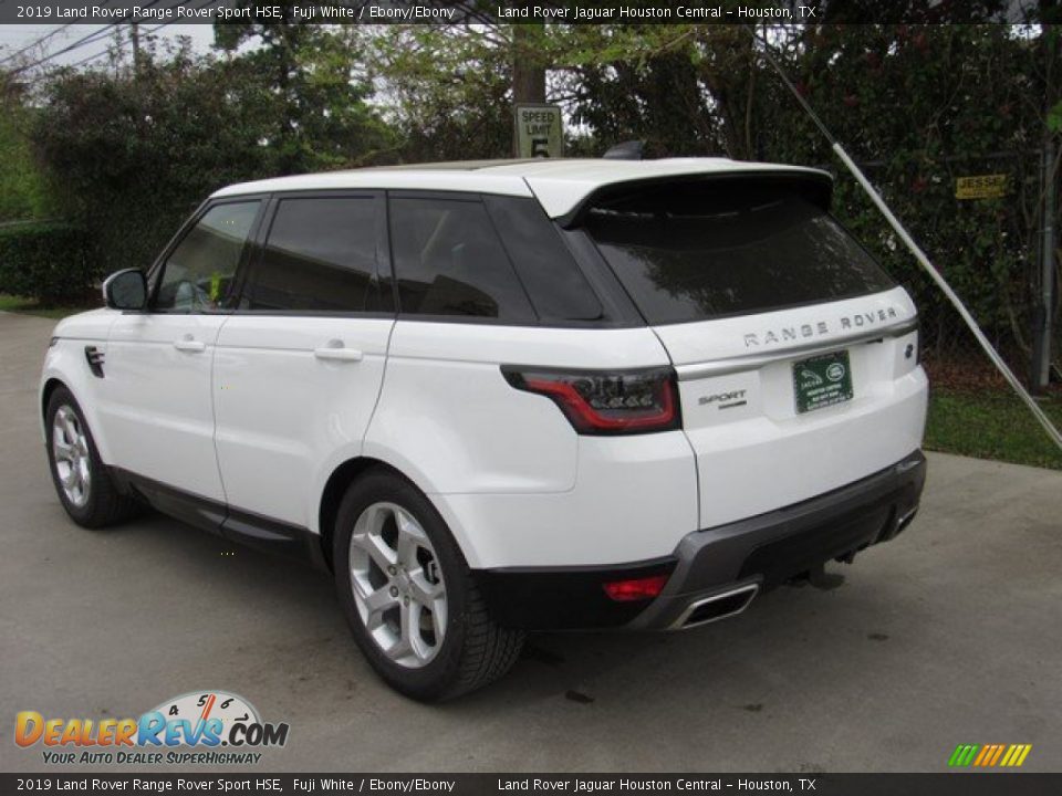 2019 Land Rover Range Rover Sport HSE Fuji White / Ebony/Ebony Photo #12
