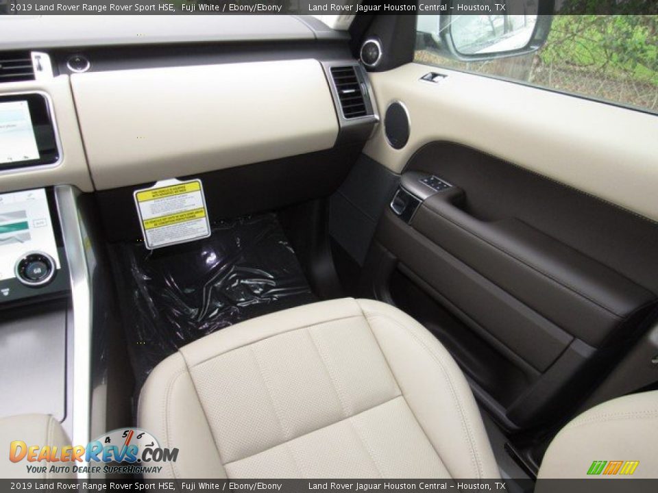 2019 Land Rover Range Rover Sport HSE Fuji White / Ebony/Ebony Photo #15