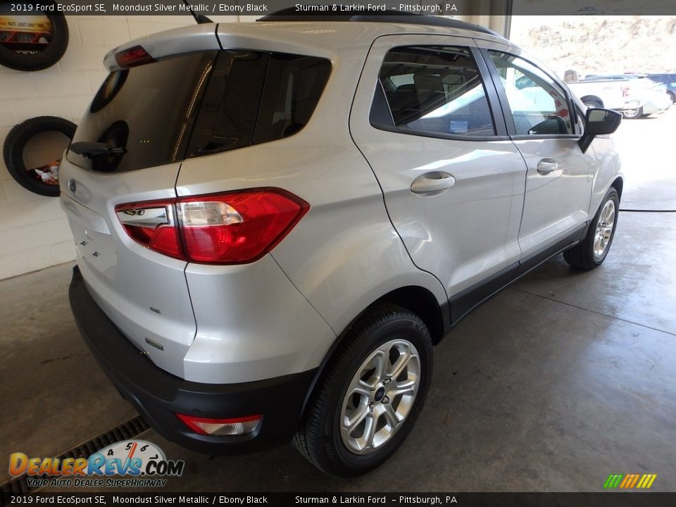 2019 Ford EcoSport SE Moondust Silver Metallic / Ebony Black Photo #2
