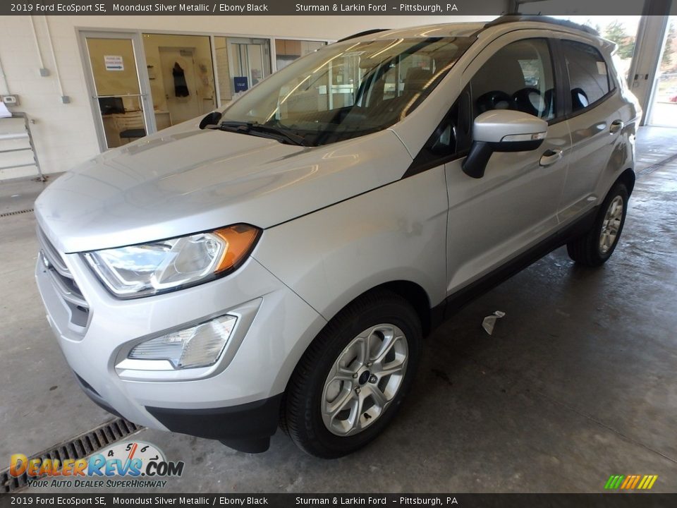 2019 Ford EcoSport SE Moondust Silver Metallic / Ebony Black Photo #5