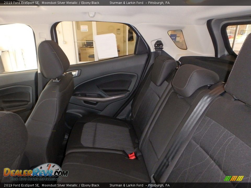 2019 Ford EcoSport SE Moondust Silver Metallic / Ebony Black Photo #8