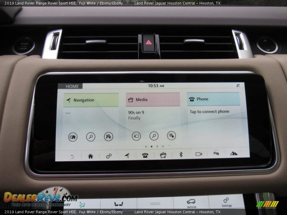 2019 Land Rover Range Rover Sport HSE Fuji White / Ebony/Ebony Photo #30